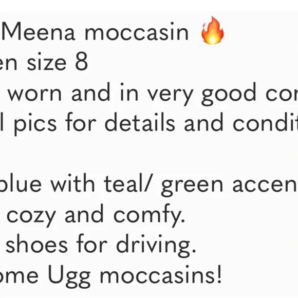 UGG Moccasins Women’s (Authentic) - Picture 10 of 11